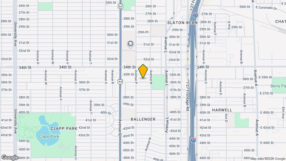 1512 36th St Map and Location Details