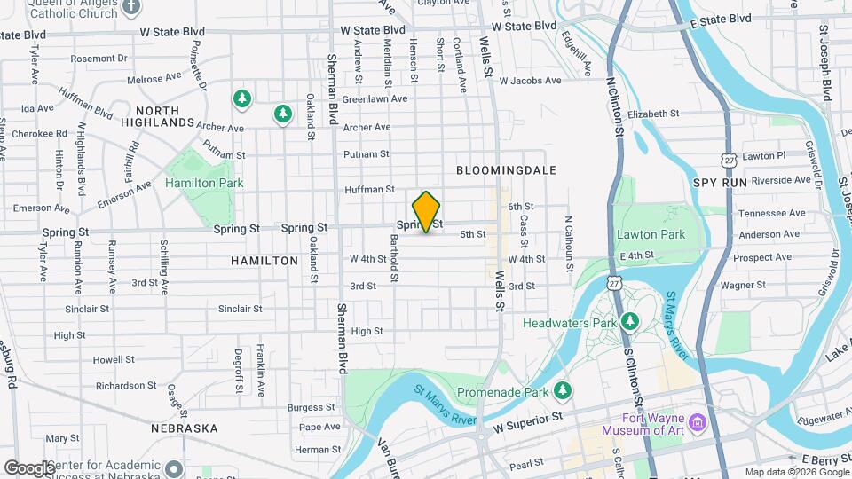 629 5th St Map and Location Details