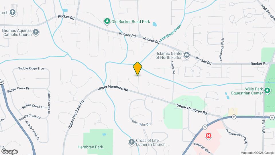 140 Foe Creek Ct Map and Location Details