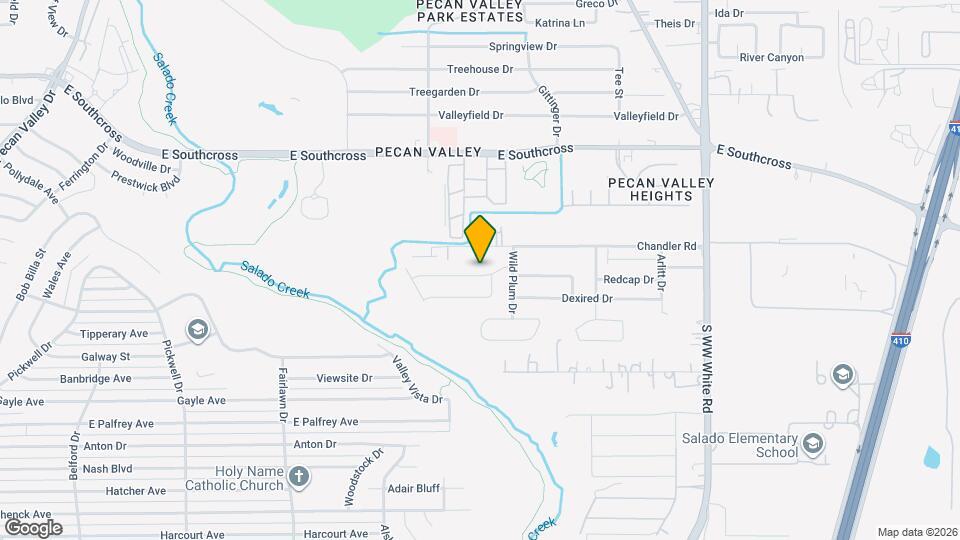 4163 Freestone St Map and Location Details