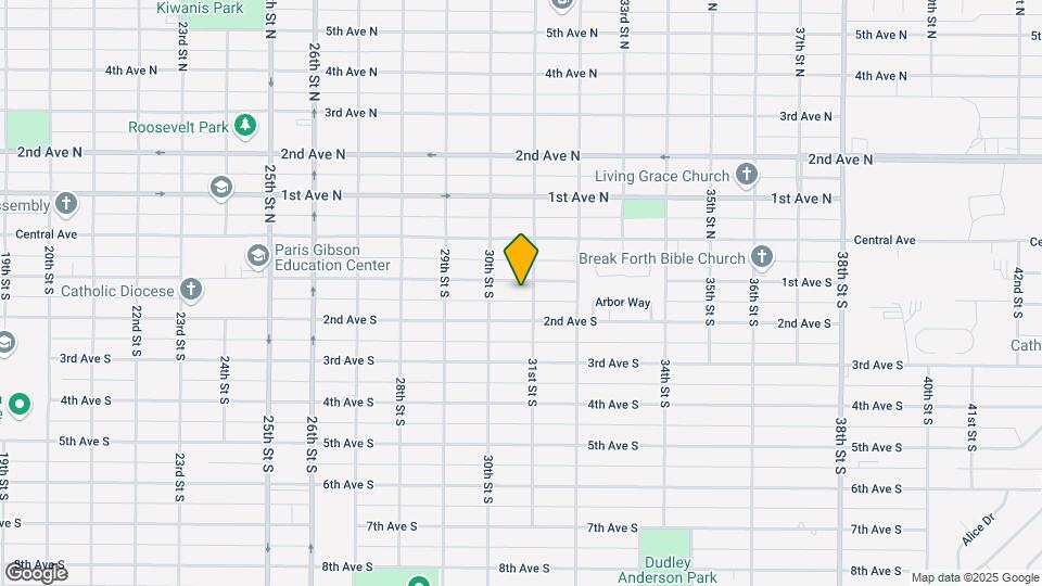 3022 1st Ave S Map and Location Details