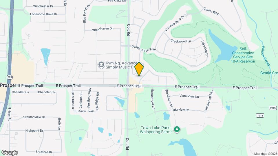841 Wind Brook Ln Map and Location Details