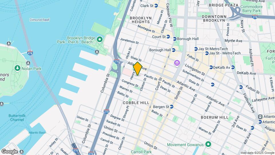 135 Amity St Mapa y Detalles de la Ubicación