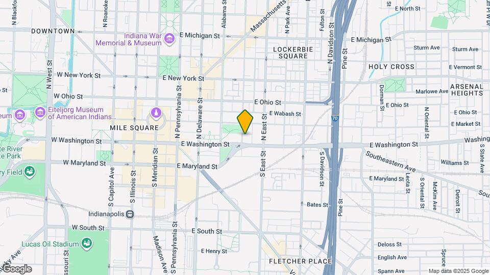 25 N New Jersey St, Unit Mosaic Map and Location Details