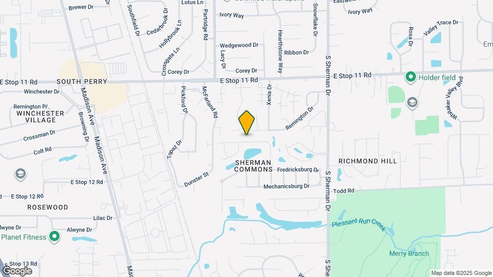 3338 Montgomery Dr Map and Location Details