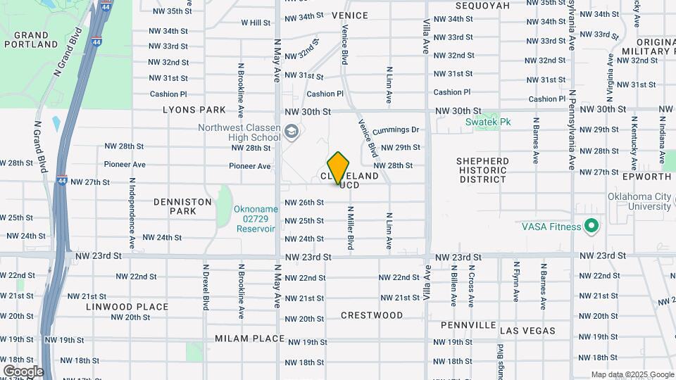 2712 NW 27th St Map and Location Details