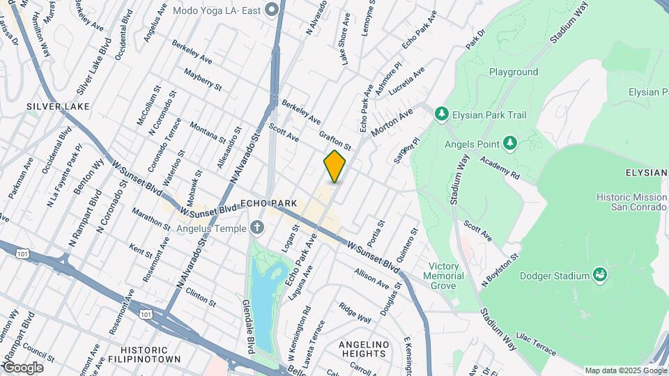 1435-1439 1/2 Echo Park Ave Map and Location Details