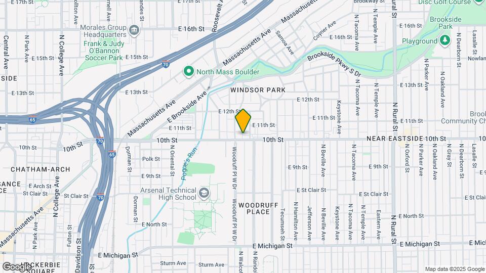 1730 N Alley 1750 E Map and Location Details