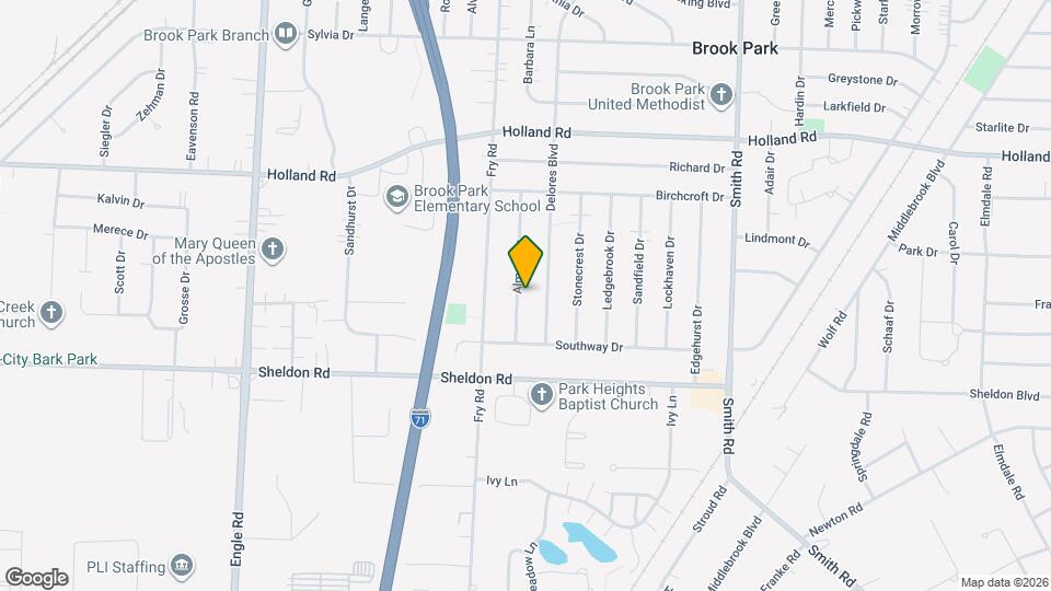 6461 Almont Dr Mapa y Detalles de la Ubicación