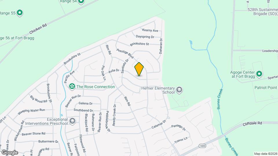 7212 Avila Dr Map and Location Details