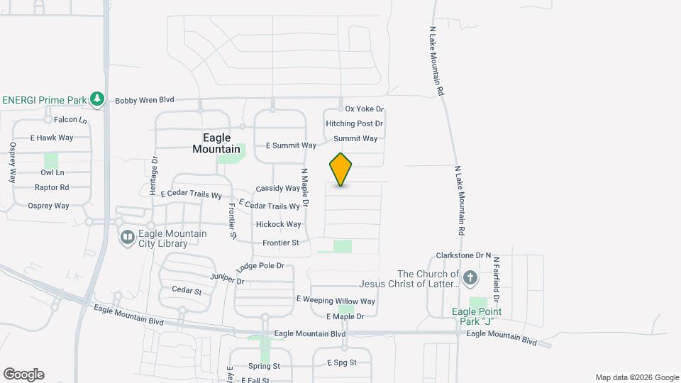 2325 S Wild Horse Way Mapa y Detalles de la Ubicación