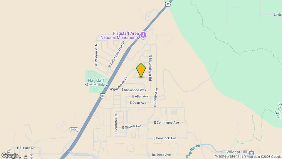 4905 E Broken Bow Dr Map and Location Details