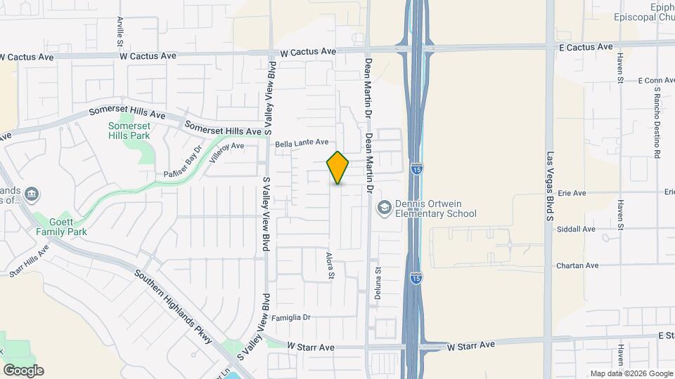 10879 Florence Hills St Map and Location Details