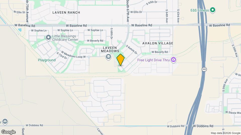 7926 S 67th Dr Map and Location Details