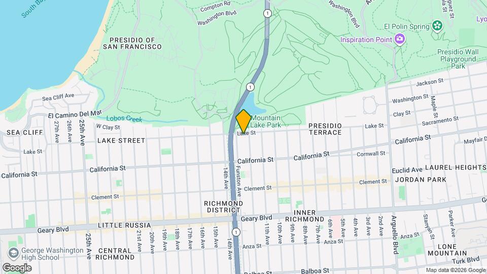 1135 Lake St Map and Location Details