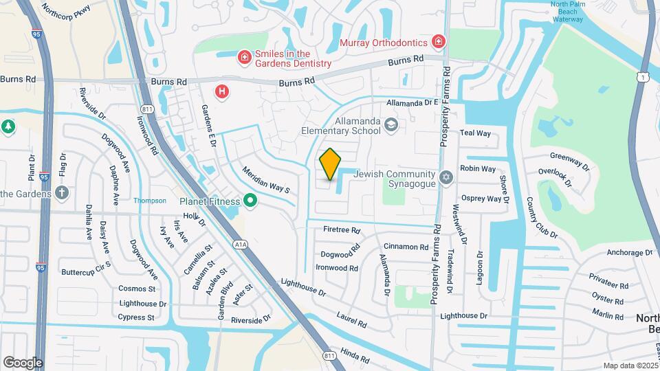 1011 Siena Oaks Cir E Map and Location Details
