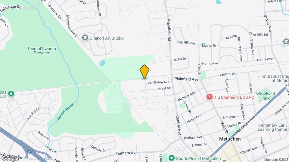 89 Van Buren Ave Map and Location Details