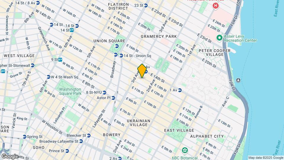 224 E 13th St Mapa y Detalles de la Ubicación