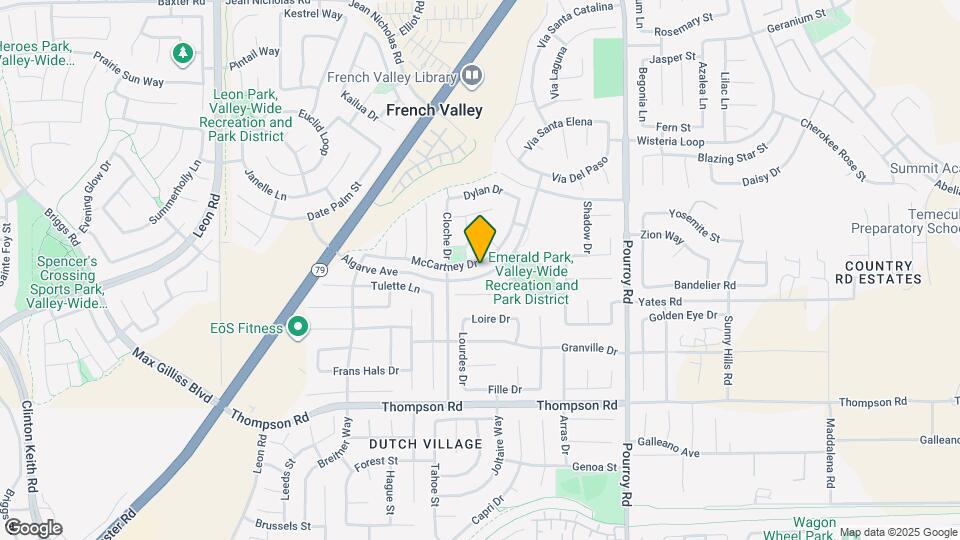 31651 McCartney Dr Map and Location Details