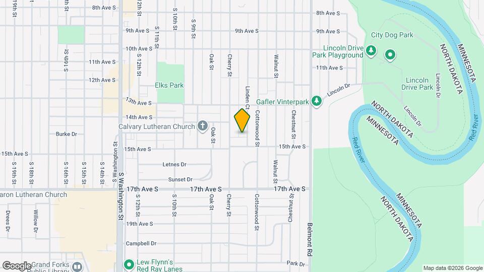 1420 Linden Ct Map and Location Details