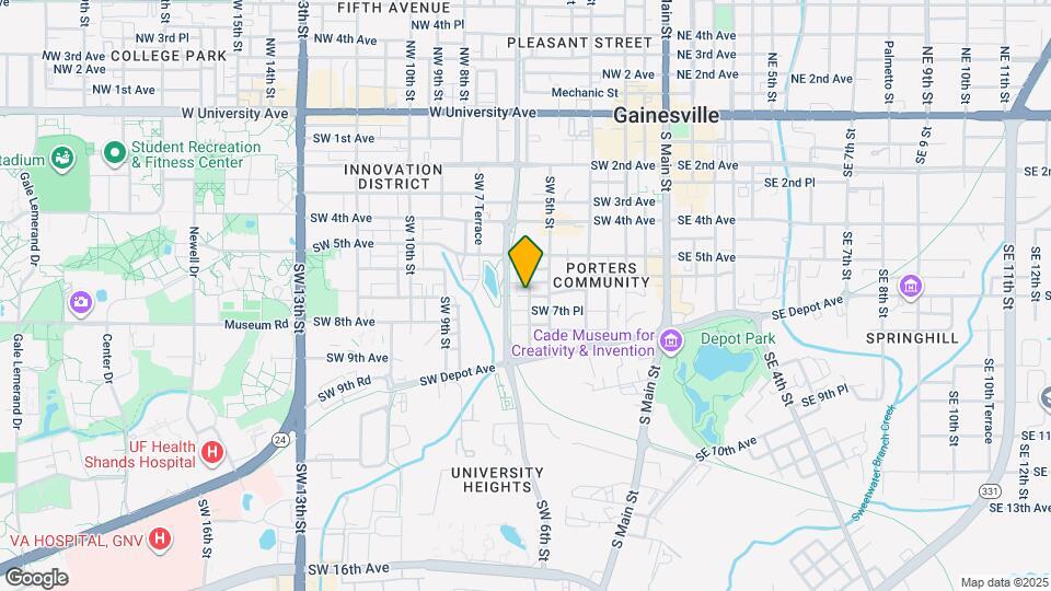 540 SW 7th Ave Map and Location Details