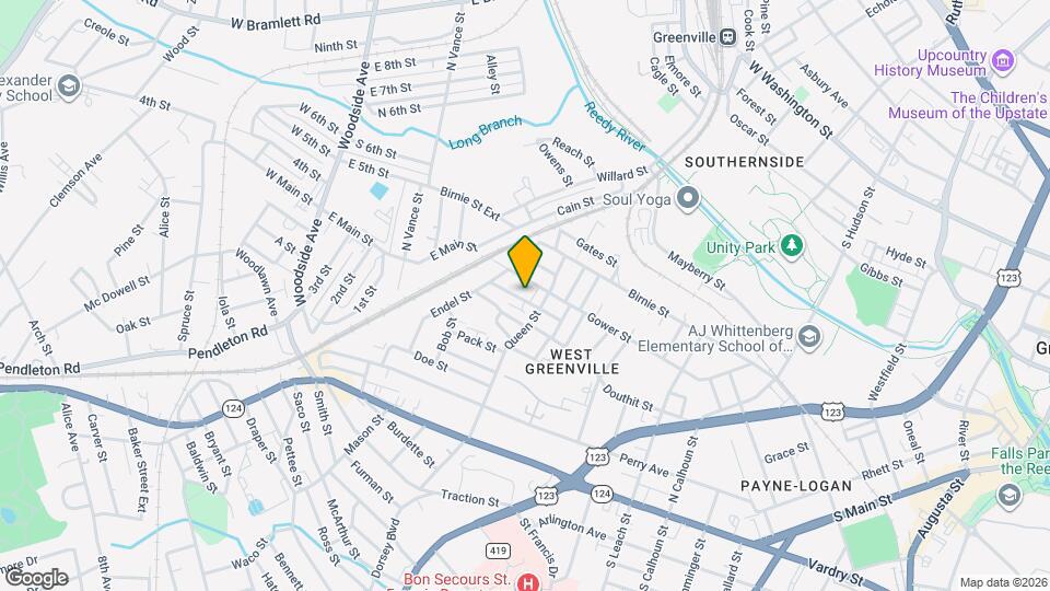 109 Joe Louis St Map and Location Details