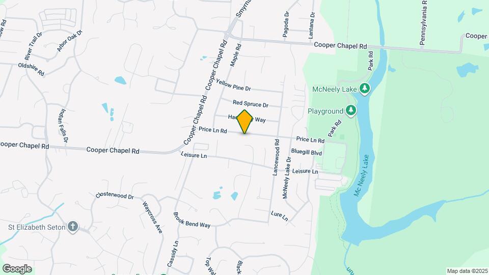 6304 Price Ln Rd Map and Location Details