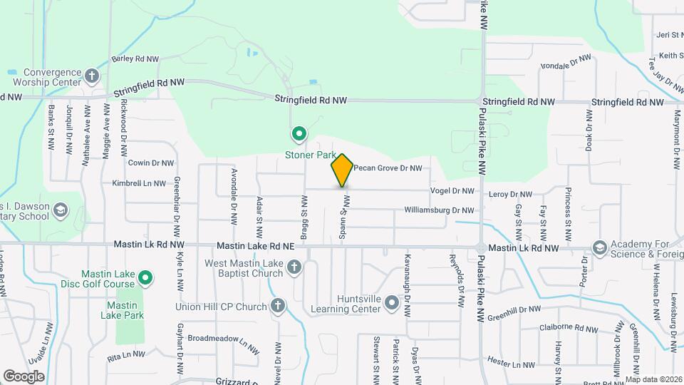 3901 Vogel Dr NW Map and Location Details