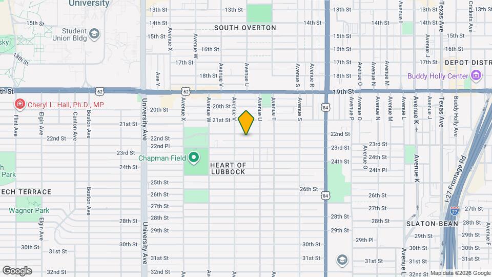 2113 22nd St Map and Location Details