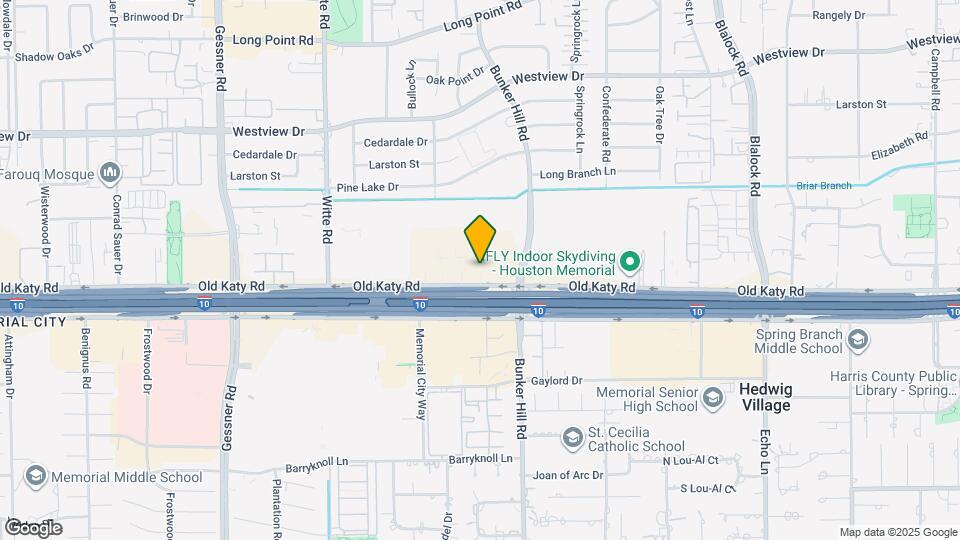 9758 Katy Fwy Map and Location Details