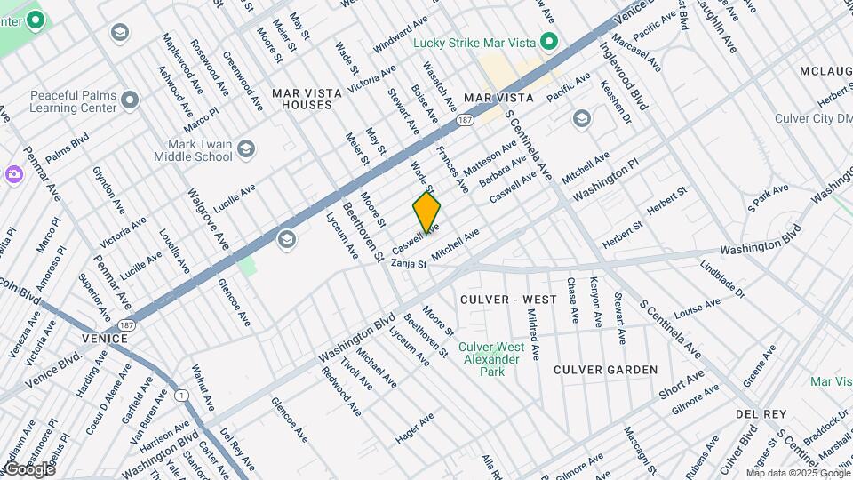 12736 Caswell Ave Map and Location Details