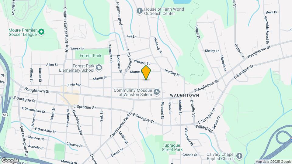 1420 Verdun St Map and Location Details