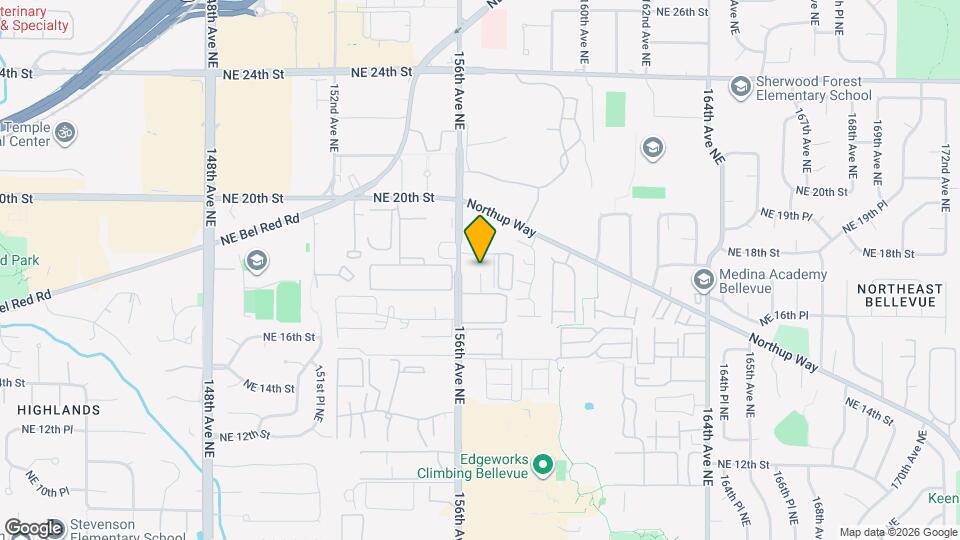 15617 NE 18th St Mapa y Detalles de la Ubicación