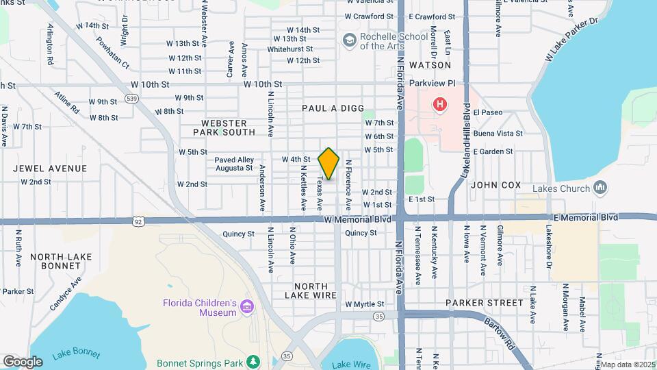 510 Silver St Map and Location Details