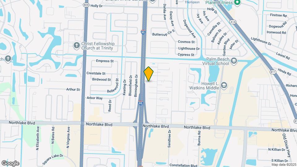3950 Loni St Map and Location Details