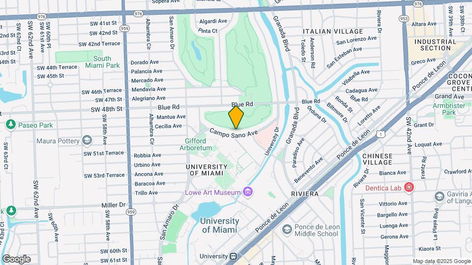 1231 Campo Sano Ave Mapa y Detalles de la Ubicación