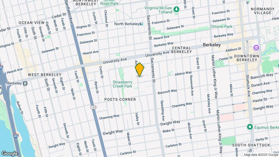 2169 Acton St Mapa y Detalles de la Ubicación