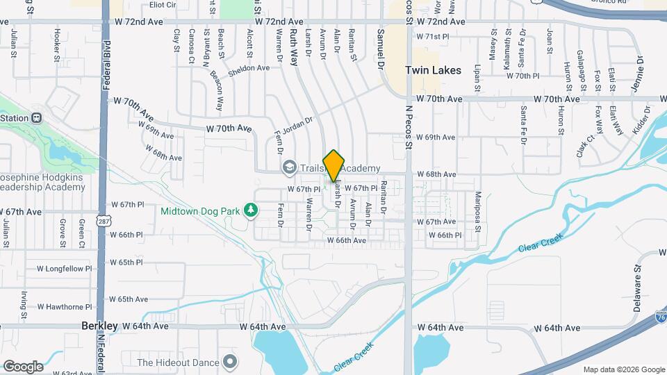 6771 Larsh Dr Map and Location Details