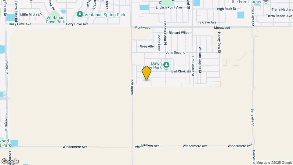 14189 Peyton Edwards Ave Map and Location Details