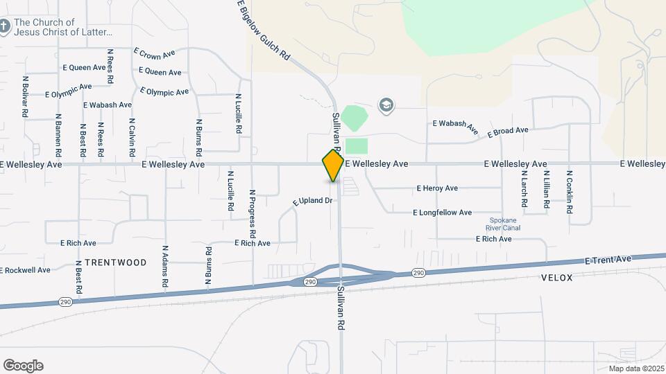 4623 N Sullivan Rd Map and Location Details