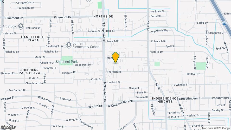 606 Thornton Oaks Ln Map and Location Details