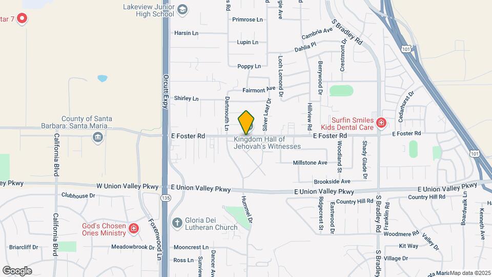 4101 Eucalyptus Ln Map and Location Details