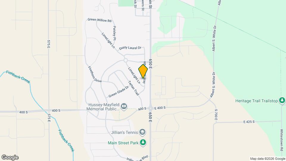 3786 White Cliff Way Map and Location Details