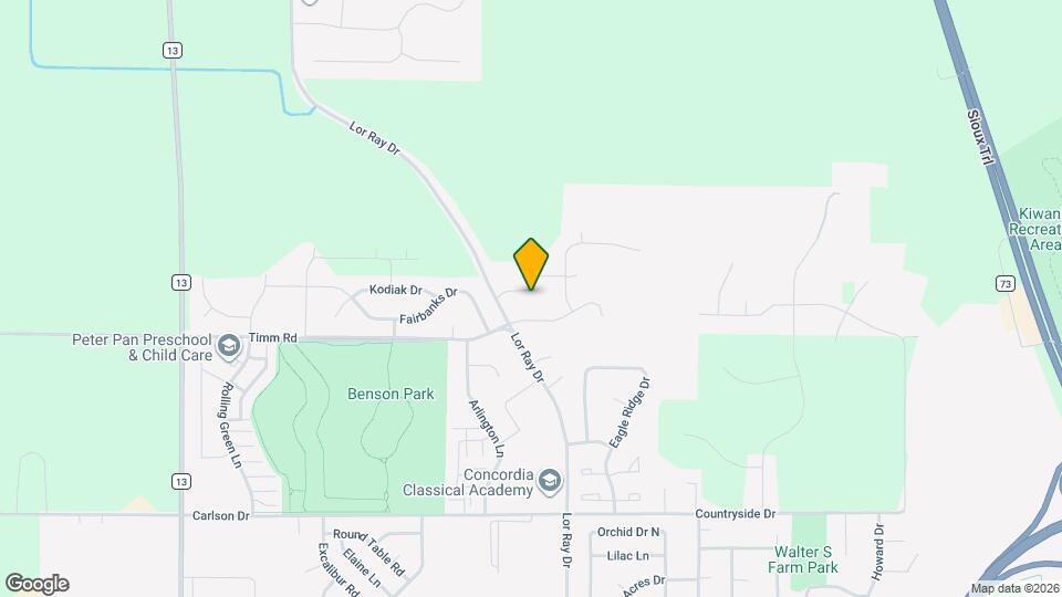 2209 White Oak Dr Map and Location Details