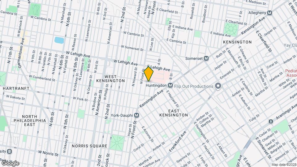 118 E Huntingdon St Map and Location Details