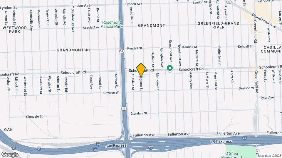 13599 Longacre St Map and Location Details