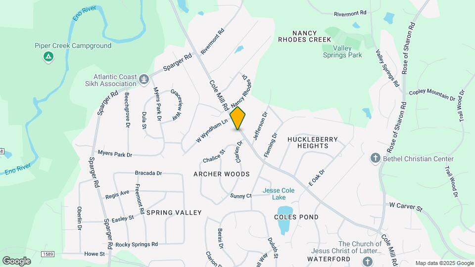 953 Clarion Dr Map and Location Details