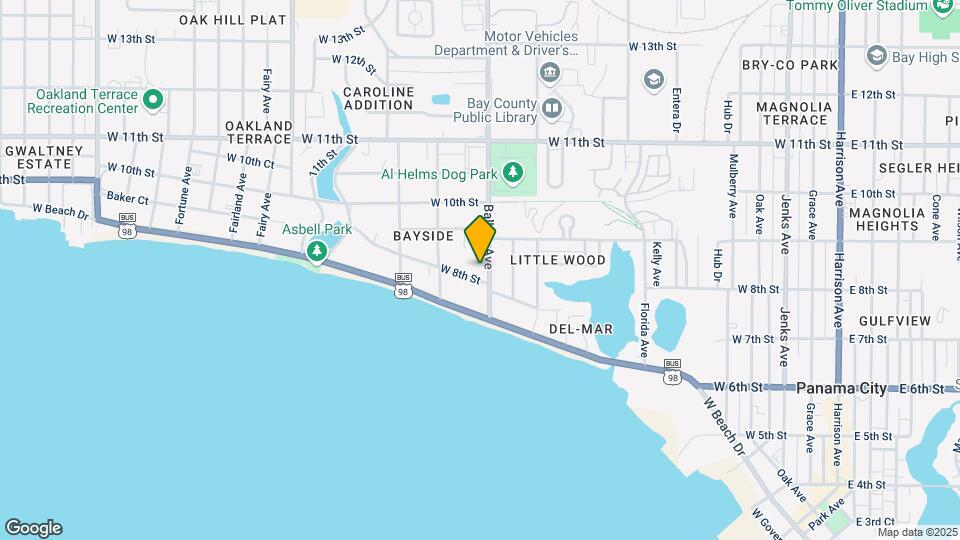 809 Balboa Ave Map and Location Details