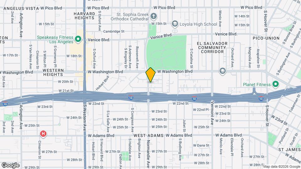 1885 1/2 W 20th St, Unit 1885 12 Mapa y Detalles de la Ubicación