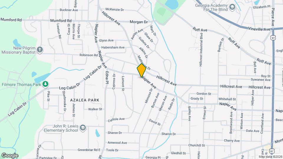 3258 Napier Ave Map and Location Details